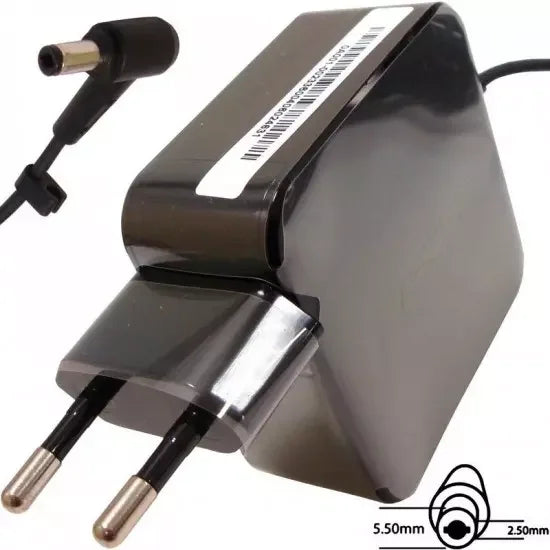 ASUS ORIGINAL ADAPTER 45W19V 2P BLK WITH PLUGS - eBuy UAE